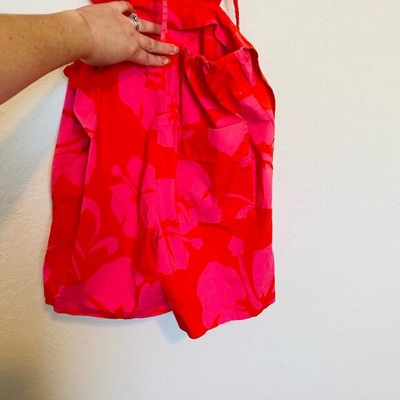 STAUD Georgia Floral Halter Romper - Picture 9 of 15